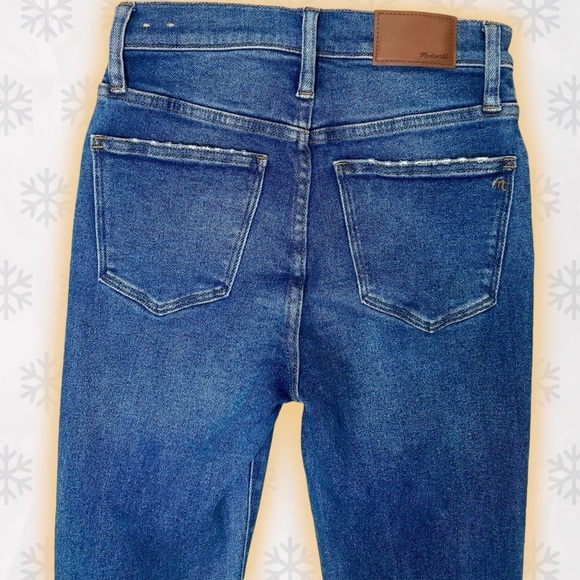 NWOT Madewell ‘9” High-Rise Skinny Jeans’ in “Pearson Wash” Size 26 - Picture 12 of 16
